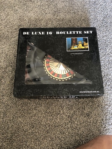 Roulette table and wheel - roulette,