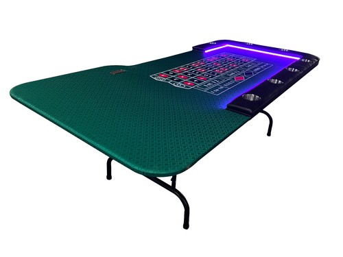 Roulette table metal - 96", w/