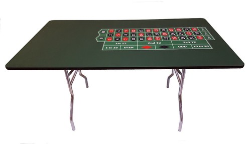 Inch roulette table made - 60,